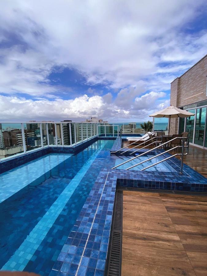 شقة Edificio Promenade II Apt 1101-Mandi Hospitalidade Maceió المظهر الخارجي الصورة
