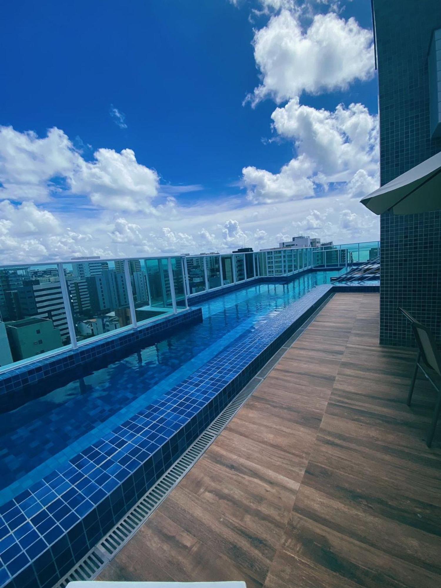 شقة Edificio Promenade II Apt 1101-Mandi Hospitalidade Maceió المظهر الخارجي الصورة
