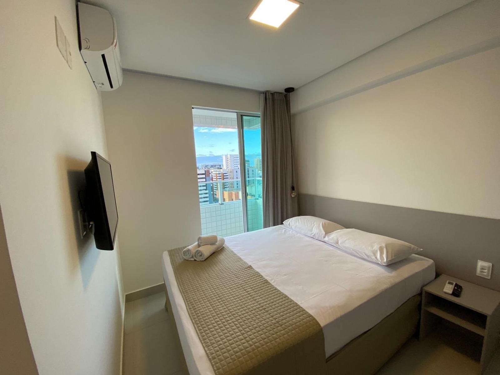 شقة Edificio Promenade II Apt 1101-Mandi Hospitalidade Maceió المظهر الخارجي الصورة